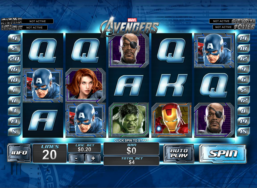 The Avengers slot 7860