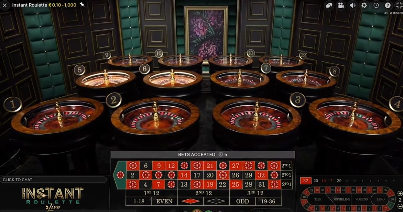 Nätcasino roulette Evolution Gaming 55892