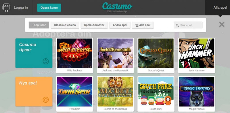 Bonustrading casino mjukvara speltillverkare uEFA